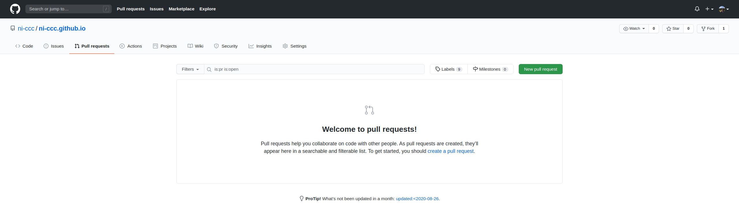 pull request